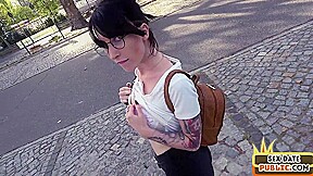 Pulled slut pussysmashed by stranger