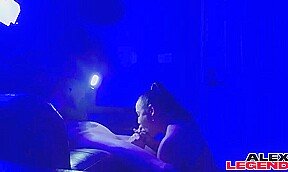Sexy Latina Babe Carmella Clutch Sucks A Huge Cock & Gets A Big Facial! (Voyeur Cam) – AlexLegend