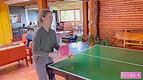 Stepbrother and Stepsister Playing Strip Pong – End Up Fucking