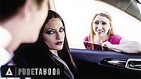 PURE TABOO Rich Man His Submissive Wife Kissa Sins Lure Hitchhiker Gracie May Green To Their House