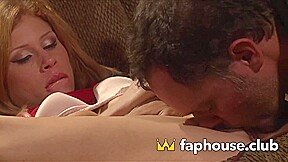 Nasty Babe Brooklyn Lee Gets Her Fuckbox Ate by Gigantic Cocked Lover, Drenches Her Small Tits in Cum