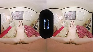 Vr Porn, Alex Harper And Virtual Reality – Redhead Giving Payment With Her Pussy
