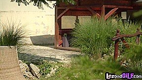 Bigass lez GILF gets pussyeaten by babe
