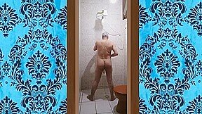 Meu Banho Gostoso Com o Pau Duro 017