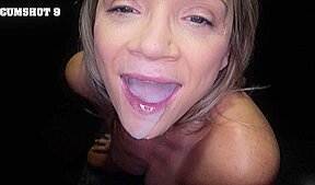 Fuck yeah Rachel, TEN loads swallowed!
