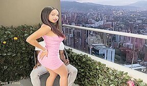 teen cheyla collins she asks to be fucked hard in the ass. two bbc Dp