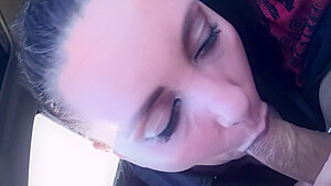Risky Car Blowjob In Public Area Misspanthera 5 Min