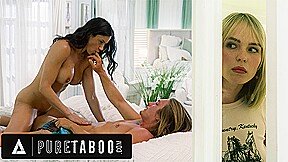 PURE TABOO Exchange Student Lilly Bell CAUGHT Femdom Stepmommy Penny Barber Fucking Her Stepson