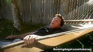 Amazing pornstars Xander Corvus, Ramon Nomar in Fabulous Outdoor, Squirting porn clip