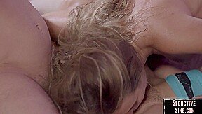 Cockhungry babes cuntdrilled in 3some