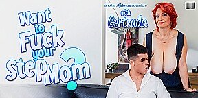 Lucky Me Gets To Fuck My Horny Stepmom Gertruda With Her Big Natural Tits And Her Lust For My Cock