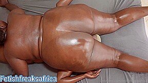 Miss Balloon Booty gets in on the ride and gets on top of slutty