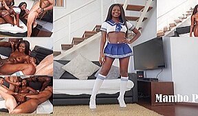 Beautiful 19 Years Old Brazilian Ebony, Jenny Pretinha Fucked