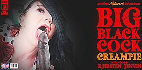 British Cougar Kjirsten Jensen Wants A Creampie From A Big Black Cock