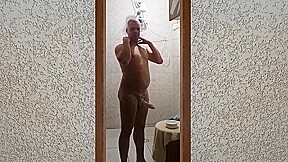 O Meu Banho Gostoso Com o Pau Duro 008