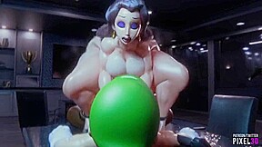 Pixel3D Mario animation video