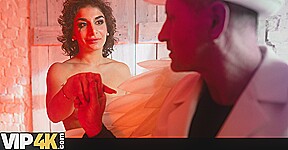 VIP4K. Gorgeous Italian fucks her guardian