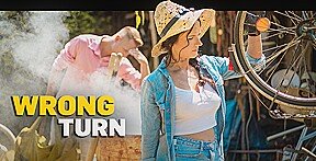 MATURE4K. Mature Czech is having fun outdoors