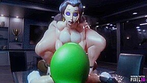 Pixel3D Mario animation video