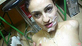 Sandra Milka bukkake big tits