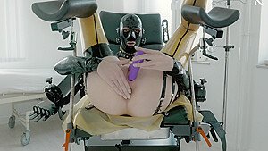 Solo Anal And Vaginal Fun While Waiting For