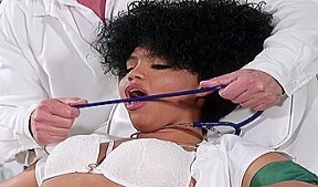 Kinky Nurse Selva Lapiedra Takes BDSM DP Slamming In The Clinic GP3042
