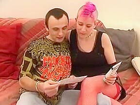 Amazing amateur Stockings, Emo porn scene