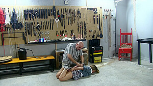 Babysitter Taught a Hard Lesson in Bondage