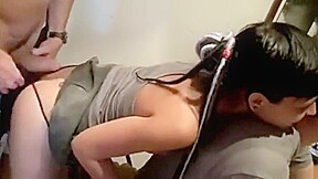 Crazy spanish punkgirl fucks and sucks hard