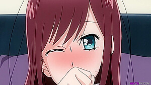 Girl gets a mouthful full of cum – Hentai Sex