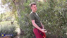 Hot Blonde Milf Lynna Nilsson Seduces Her Younger Gardner For Steamy Sex In The Garden In The Sun – MatureNl