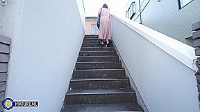 Minayo Is A Horny Japanese Milf Who Gets A Creampie After Fucking Her Stepson – MatureNl