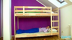 Quietly woke up a girlfriend