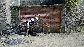 These Old And Young Lesbians Get Wet And Wild During A Bike Ride – MatureNl