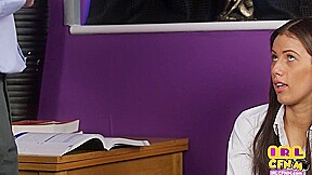 Uniform 21yo CFNM ruling over teacher