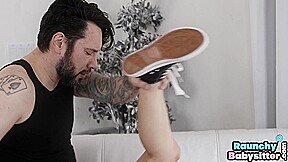 21yo cutie nanny pussypounded by boss