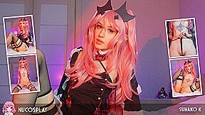 Buttplug Sex For Skinny Slutty Vamp Sunako K – NuCosplay