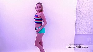 Hot Blonde Teen 18+ With Braces