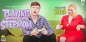 I Love Playing With My Curvy Big Tit Stepmom Hanna’s Wet Pussy Instead Of A Computer Game