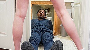 Like what you see, mr plumber?