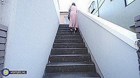 Minayo Is A Horny Japanese Milf Who Gets A Creampie After Fucking Her Stepson – MatureNl