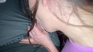 Public Red Sports Car Fuck Suck Cum