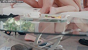 Sexy classy babe pussysmashed by lover