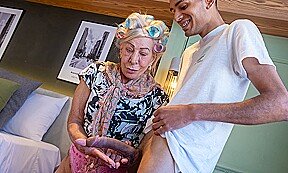 Tattood 79 Year Old Granny Is Totaly Shocked