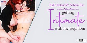 Teeny Ashlyn Rae Gets Her First Lesbian Experience From Her Hot Stepmom Kylie Ireland