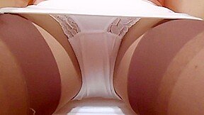 Tight Pencil Skirt Garters and Panties