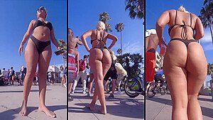 Tremendous Fat White Ass Of This Bbc Loving Blonde