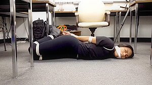 Yokos Ex Ties Her Up