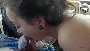 You Fuck In The Car And She Makes You Cum With Mi Ha Doan