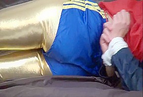 Get 3 Diferent Videos, One With Shelly, Two With Sophie And Samantha Enjoying Bondage Her Shiny Nylon Shorts In One Package From Our Archive!